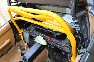Illustration for article titled Installing a Blackbird Fabworx GT3 Roll Bar Into The "Miss Miagi" MX-5